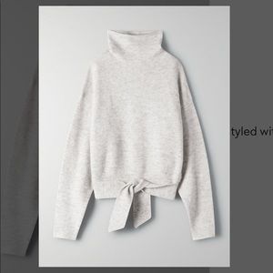 Wilfred (Aritzia) Alpaca-blend Turtleneck Sweater